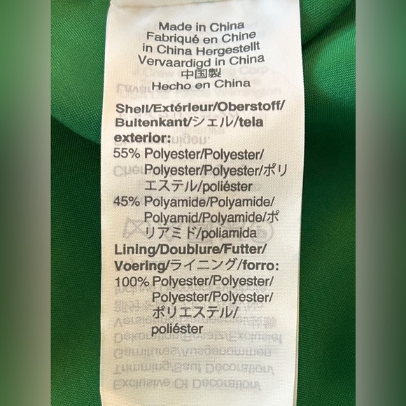 J.Crew Re-Imagined Green Textured Sleeveless Dress NWT Size 12 - Picture 8 of 11